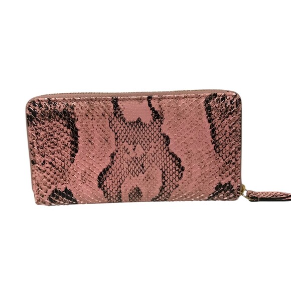 Gucci Python Leather Long Wallet Pink - Picture 2 of 7